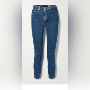Rag & Bone Nina High-Rise Ankle Skinny womens Jeans Size 25